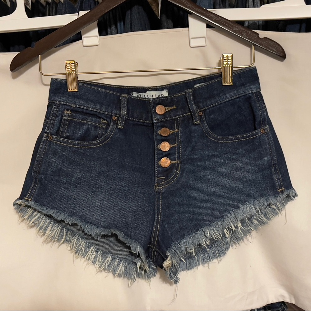 Blue Denim Shorts